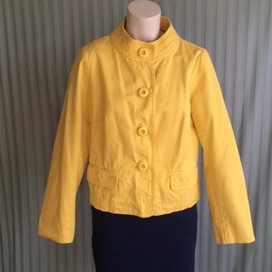 NWOT J. Crew Sz 8T, Chino button down coat